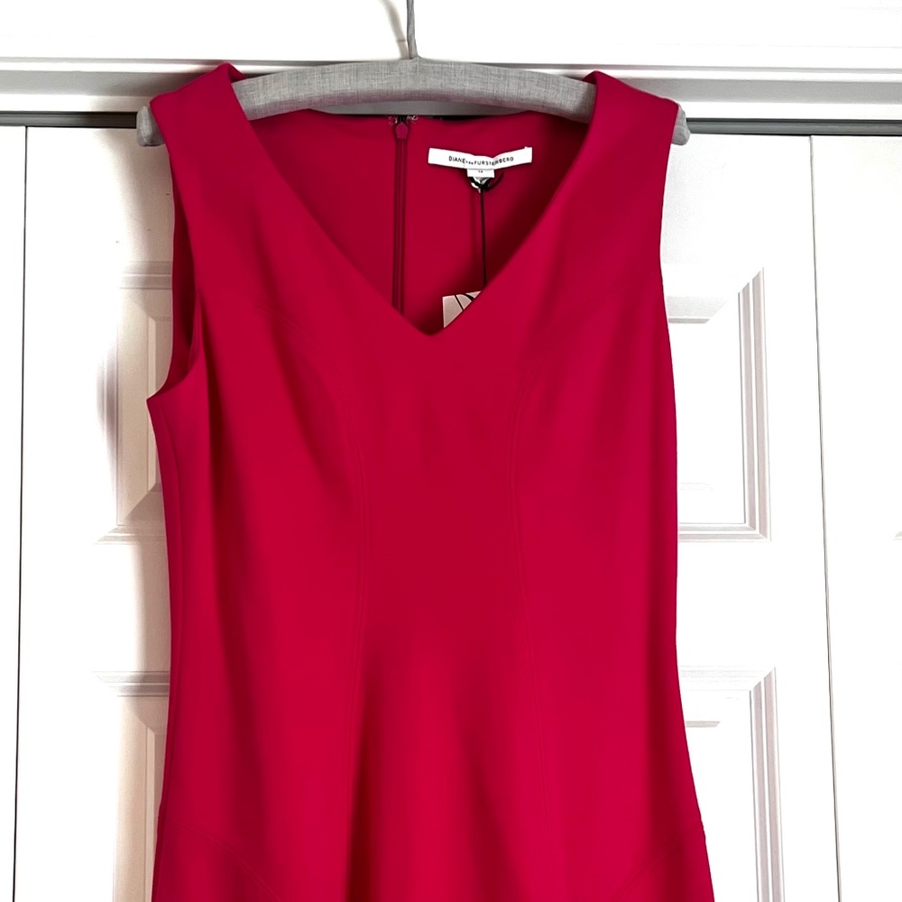 Flounce Hem Midi Dress
